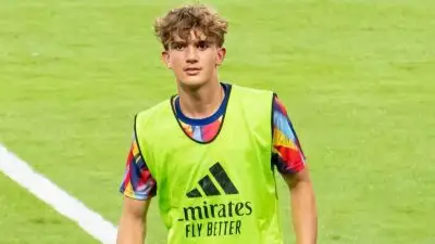 Arsenal player Max Dowman pictured in training