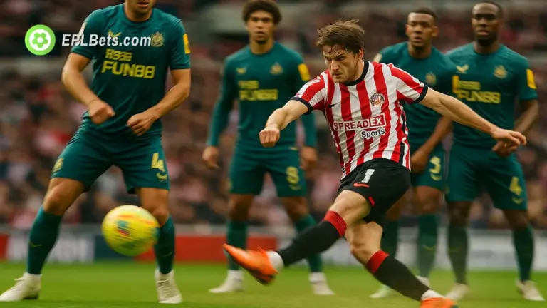 sunderland vs newcastle 14/12/2025 epl bets