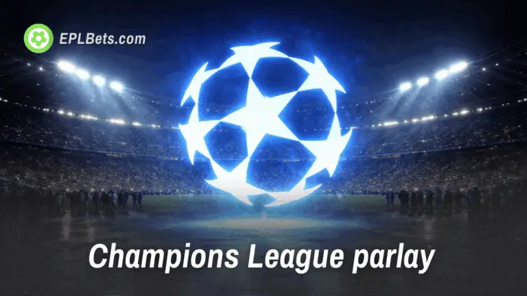 The Champions League symbol against a backdrop of stadium floodlights