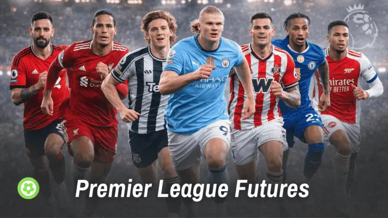 Bruno Fernandes, Virgil van Dijk, Anthony Gordon, Erling Haaland, Granit Xhaka, Pedro, and Gabriel running