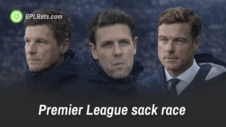 Oliver Glasner, Fabian Hurzeler and Scott Parker