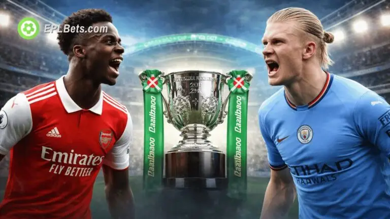 Bukayo Saka e Erling Haaland se enfrentam na Carabao Cup
