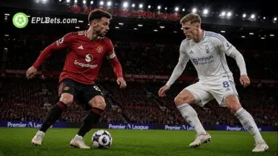 Bruno Fernandes and Elliot Anderson square off at Old Trafford.