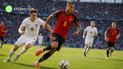 Youri Tielemans of Belgium and Michael Marko Stamenić of New Zealand will know theres a lot riding on this final game in Group G
