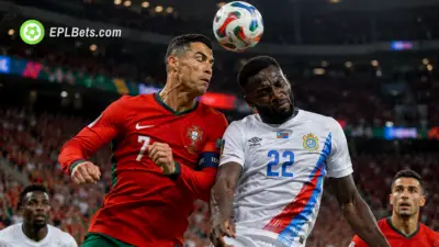 Cristiano Ronaldo of Portugal and Chancel Mbemba of DR Congo will hop to lead their sides to an opening game win