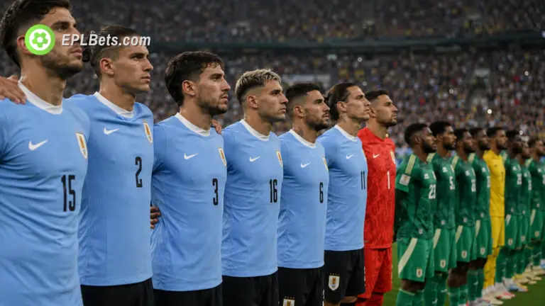 Saudi Arabia line up against Uruguay on 15th June in their World Cup 2026 opener