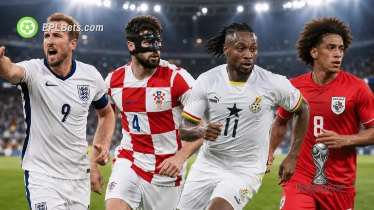 Harry Kane, Josko Gvardiol, Antoine Semenyo and Adalberto Carrasquilla