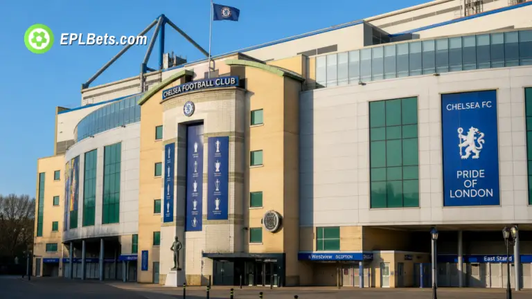 Chelsea Stamford Bridge Stadium exterior