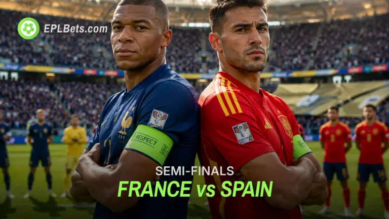 Mbappé of France and Rodri of Spain will face off on Tuesday 14th July for a place in the World Cup final