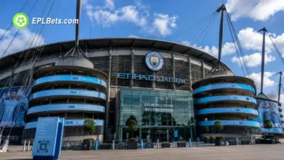 Manchester City Etihad Stadium exterior