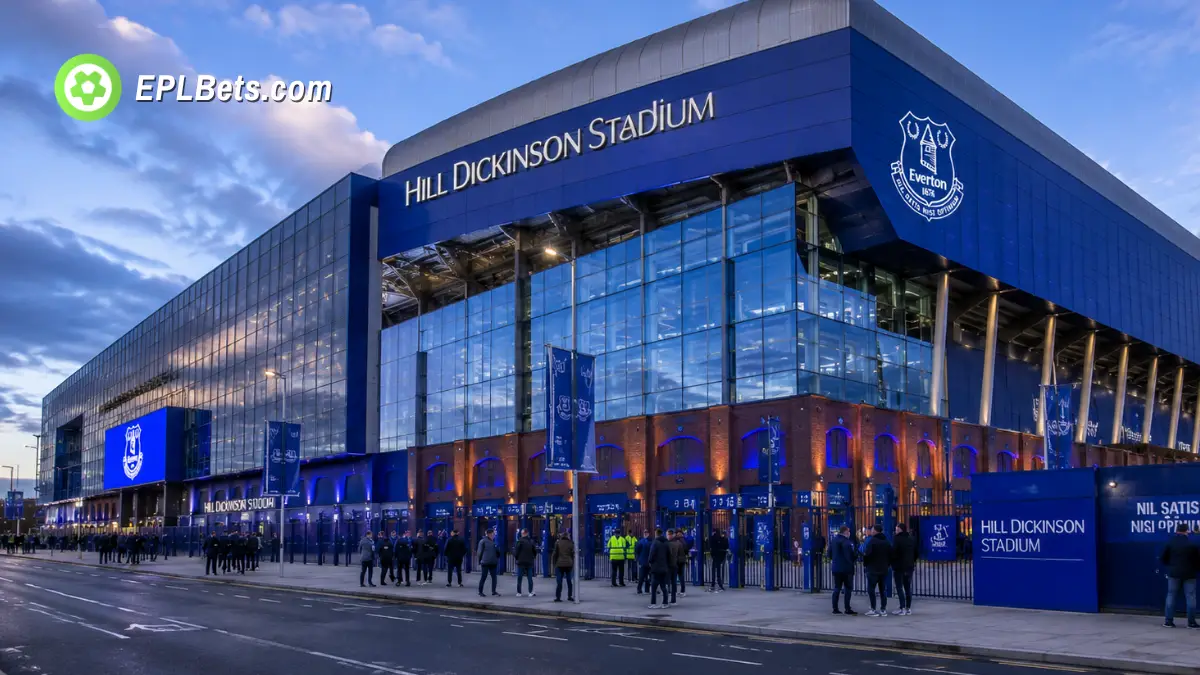 Everton Hill Dickinson Stadium exterior