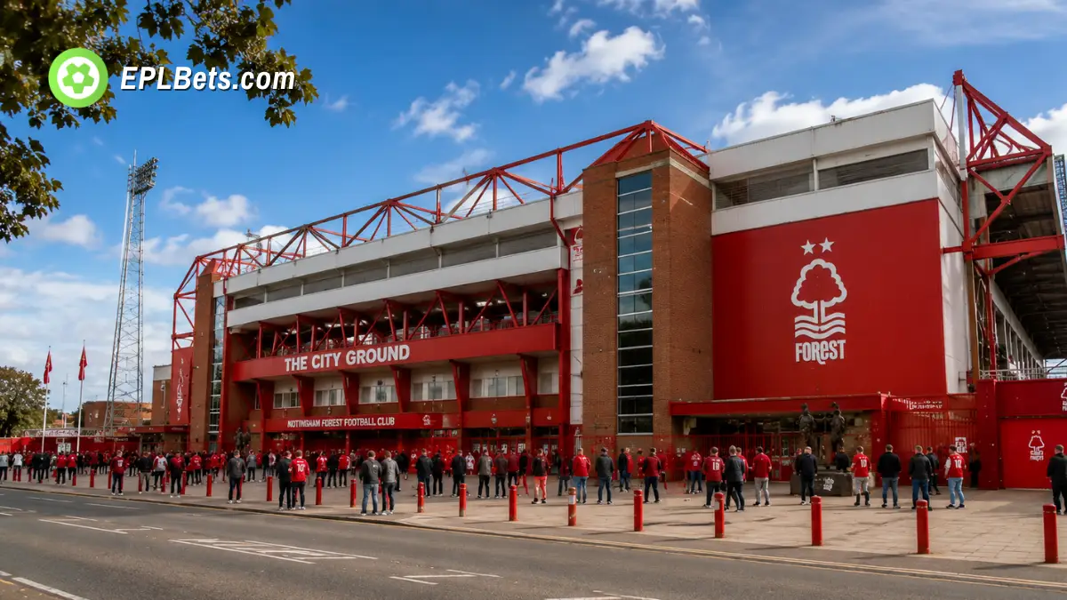 Nottingham Forest City Ground exterior