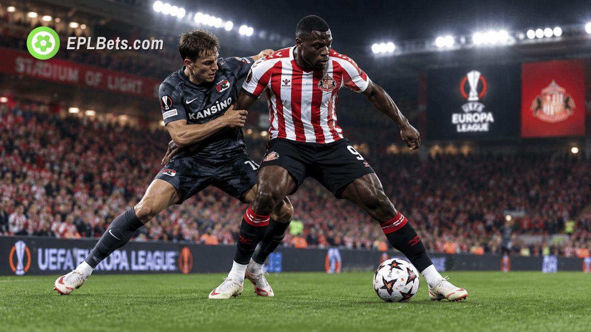 Sunderland host AZ Alkmaar as they start their Europa League campaign.