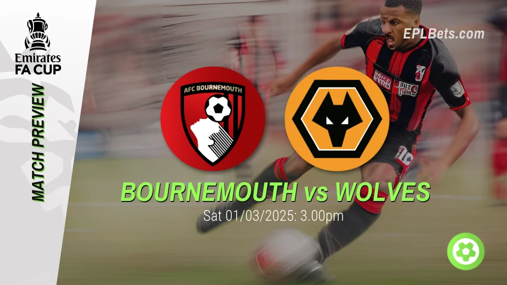 bournemouth vs wolves 01/03/2025 epl bets