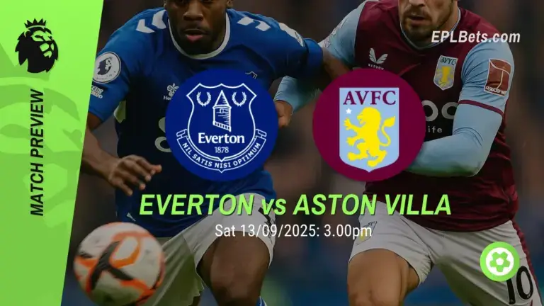 everton vs aston villa 13/09/2025 epl bets