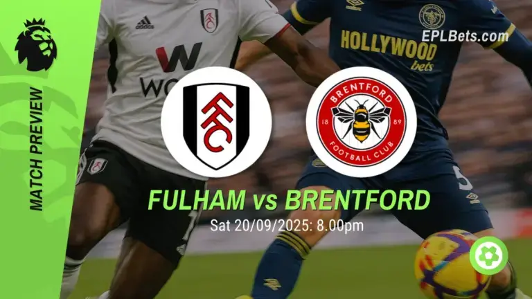 Fulham x Brentford, 20/09/2025 – Apostas na Premier League