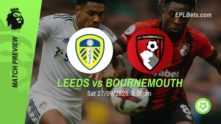 Leeds United x Bournemouth, 27/09/2025 – Apostas na Premier League