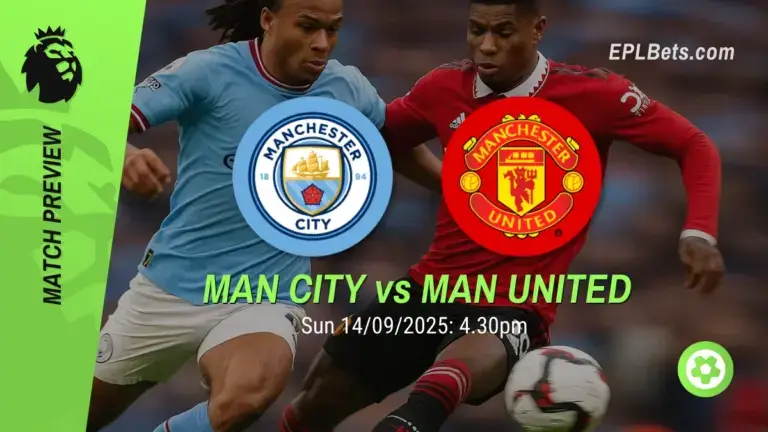 manchester city vs manchester united 14/09/2025 epl bets