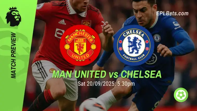 manchester united vs chelsea 20/09/2025 epl bets