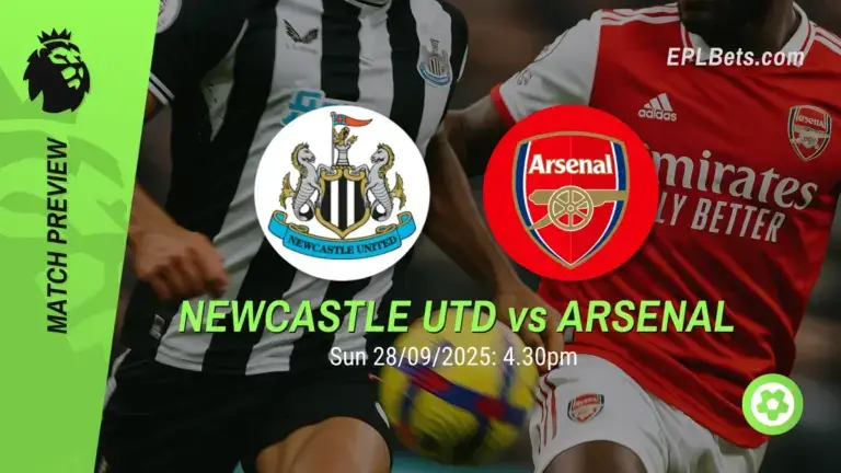 Newcastle United x Arsenal, 28/09/2025 – Apostas na Premier League